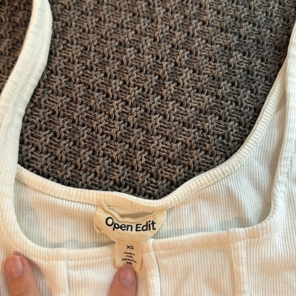 Open Edit Thong Bodysuit Size XS - Picture 3 of 4